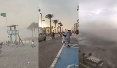 'Explosão de calor': entenda o fenômeno que pegou turistas de surpresa na Espanha com ventos de quase 100 km/h - G1