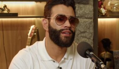 Gusttavo Lima durante conversa no canal de André Piunti