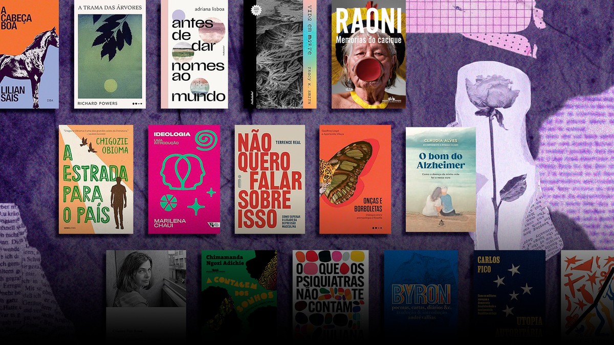 Confira os 50 melhores livros do primeiro semestre de 2025, de Annie Ernaux e Ruy Castro a Lord Byron