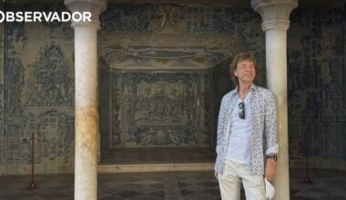 As imagens das férias de verão de Mick Jagger por Portugal – Observador
