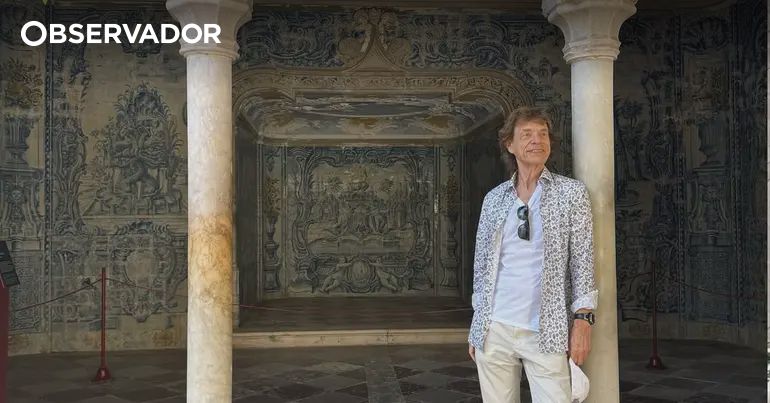 As imagens das férias de verão de Mick Jagger por Portugal – Observador