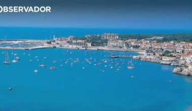 Embarcação afundou-se após incêndio na Marina de Cascais – Observador
