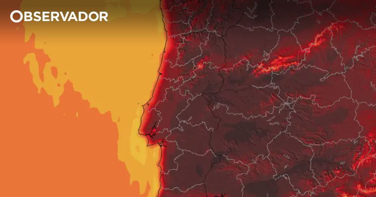 Nova massa de ar quente traz 43ºC e poeiras no fim de semana – Observador
