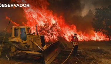 "Fogo fora de controlo". Câmara da Covilhã lança alertas – Observador