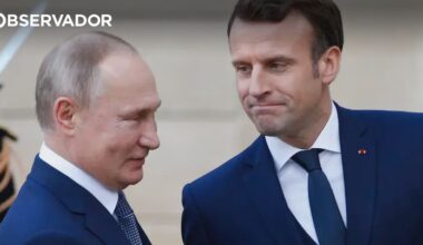 Macron chama "ogre" a Putin e enfurece o Kremlin – Observador