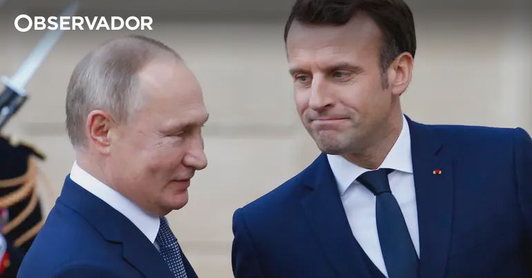 Macron chama "ogre" a Putin e enfurece o Kremlin – Observador