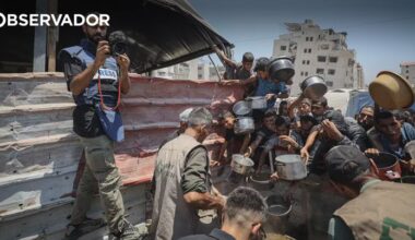 Fome em Gaza. Das imagens encenadas à realidade alarmante – Observador