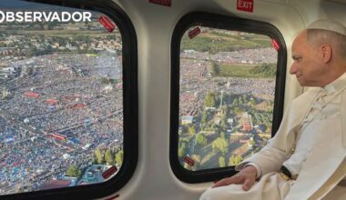Papa Leão XIV no Jubileu dos Jovens. Veja as fotos – Observador