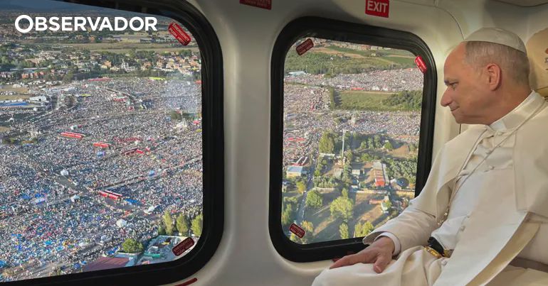 Papa Leão XIV no Jubileu dos Jovens. Veja as fotos – Observador