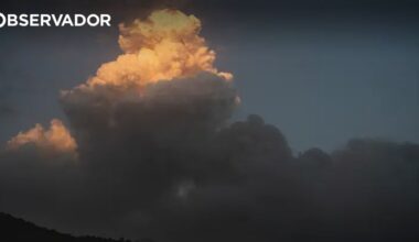 fogo com 40 metros de altura aterrorizou aldeia – Observador