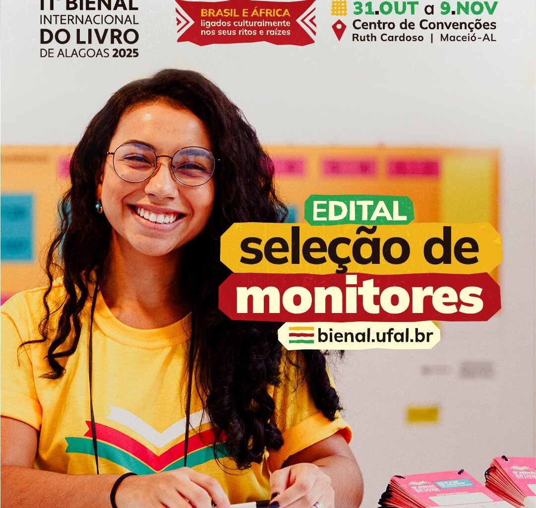 Bienal do Livro abre processo seletivo para monitores voluntários — Notícias
