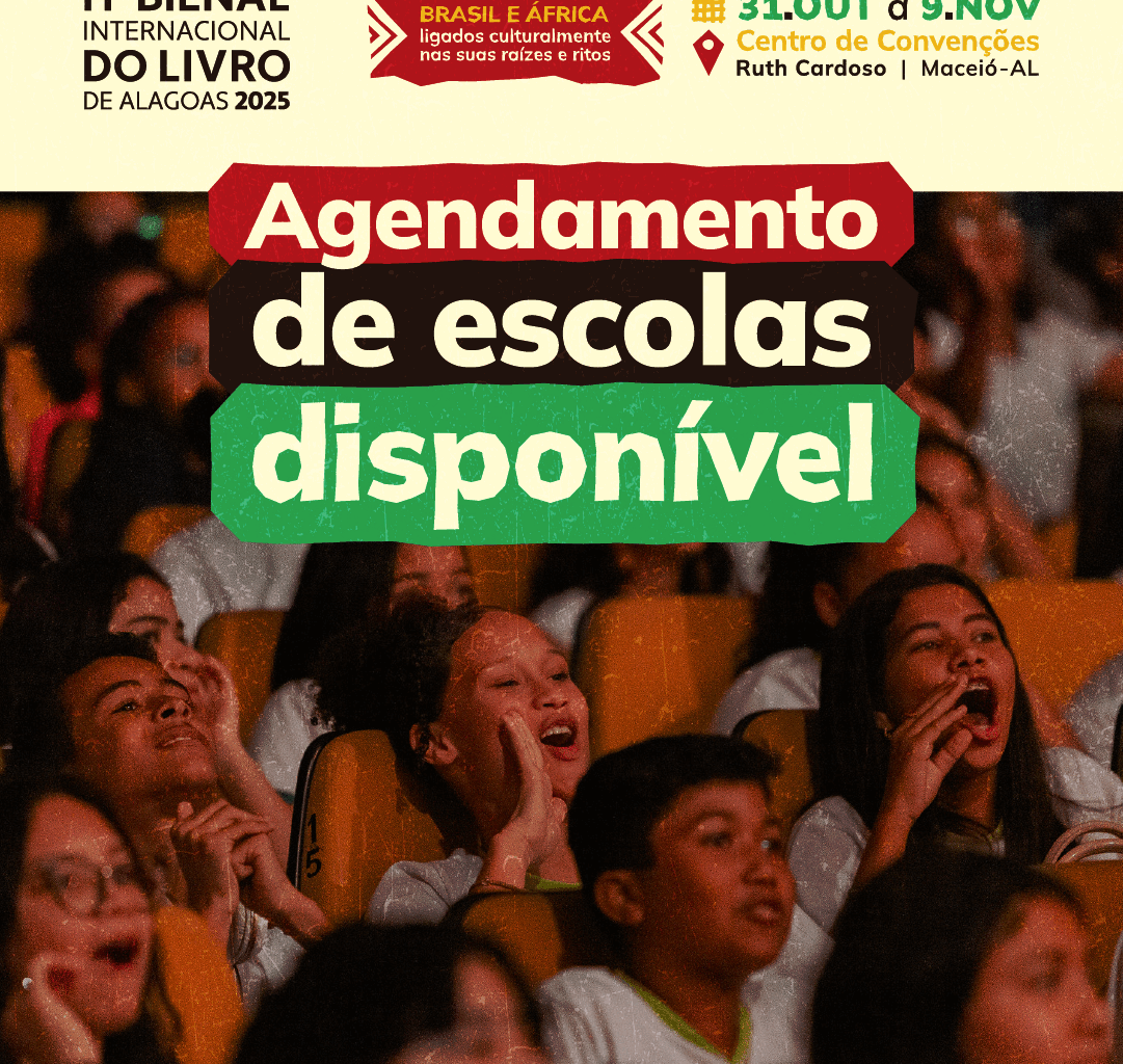 Bienal do Livro de Alagoas inicia agendamento de escolas — Notícias