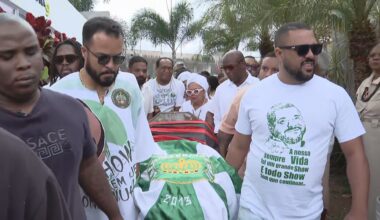 Corpo de Arlindo Cruz é enterrado no Rio após despedida com batucada e emoção - G1