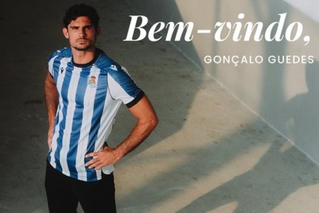 Gonçalo Guedes é jogador da Real Sociedad até 2029 - zerozero.pt