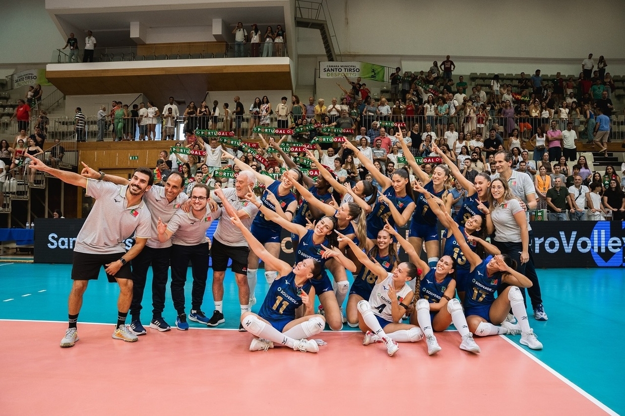 Portugal está apurado para o EuroVolley 2026 - zerozero.pt