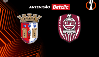 SC Braga x CFR Cluj: antevisão, ausências e onzes prováveis - zerozero.pt