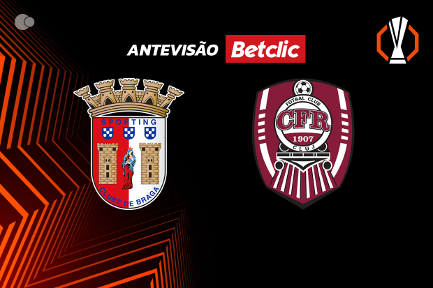 SC Braga x CFR Cluj: antevisão, ausências e onzes prováveis - zerozero.pt
