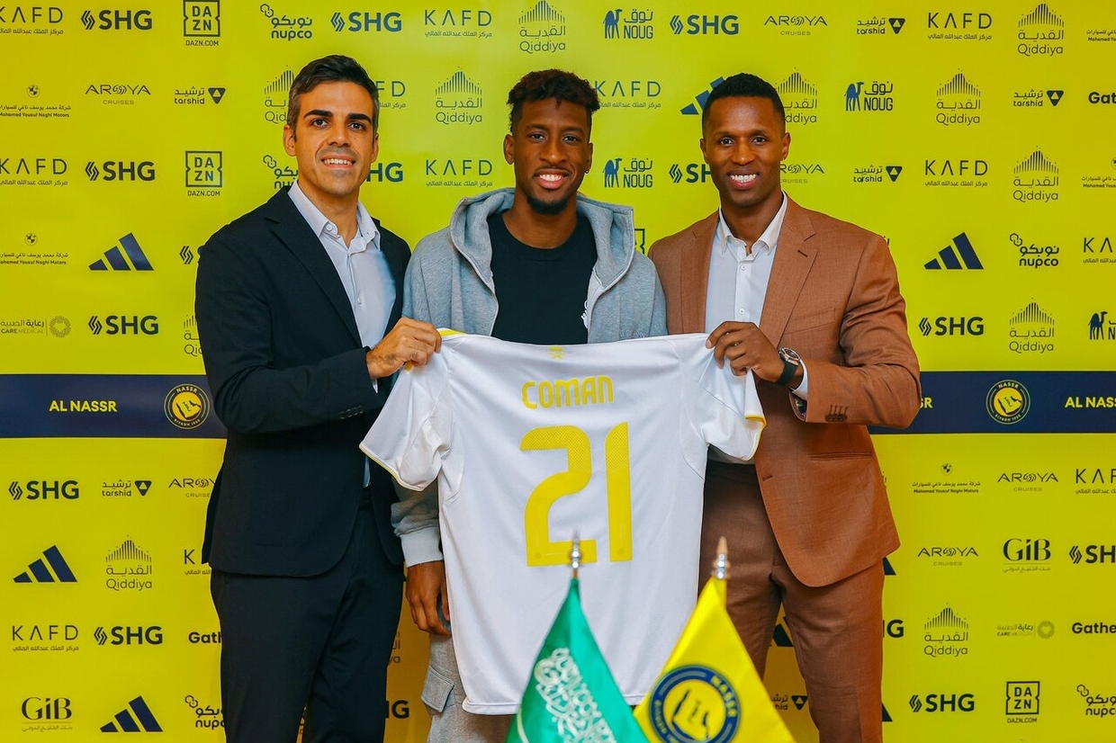 Coman é reforço do Al Nassr - zerozero.pt