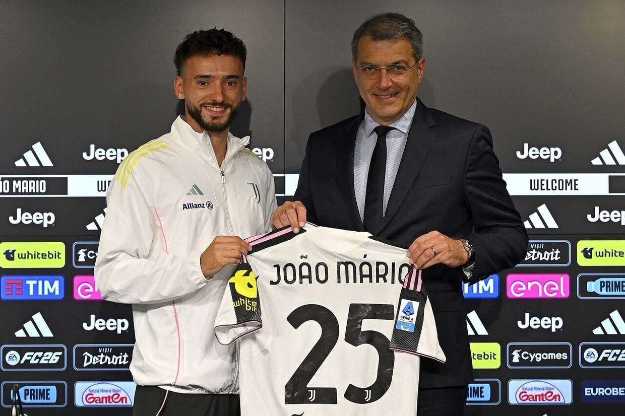 João Mário apresentado na Juventus: «Alberto Costa é um jogador com muito potencial» - zerozero.pt