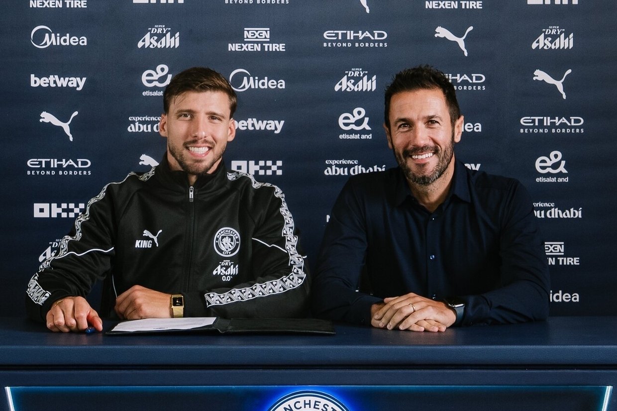 Até 2029: Rúben Dias renova contrato com o Manchester City - zerozero.pt