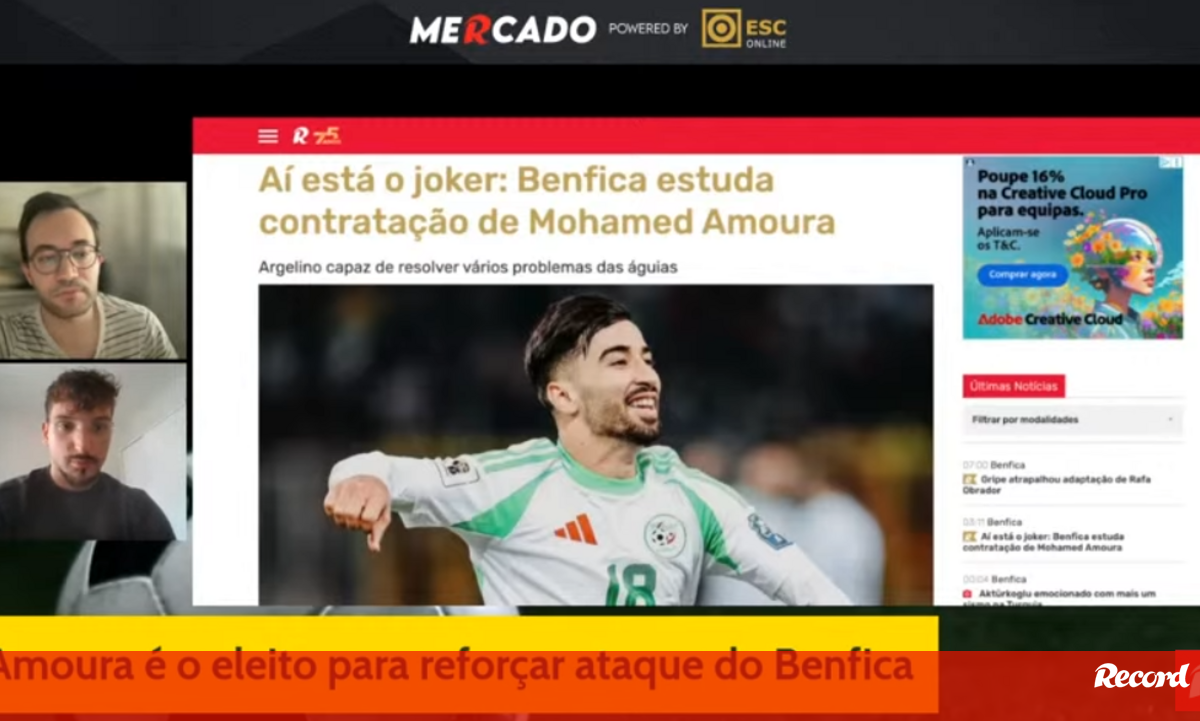 Mercado Record: Benfica dá tudo por Amoura e Sporting tem substituto para Geny - Record