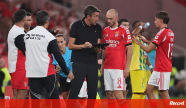 Benfica está há 9 horas sem sofrer golos - Benfica