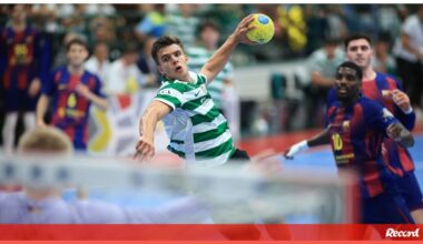 Sporting deixa 'escapar' Supertaça Ibérica para o Barça nos sete metros - Andebol