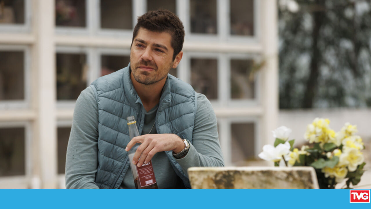 A Promessa. Dor sem fim: após discussão com Olga, Tomás comete uma loucura junto à campa de António - Novelas