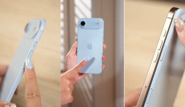 Vazam imagens do iPhone 17 Air