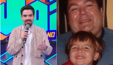 João Silva faz homenagem a Faustão no Dia dos Pais, após apresentador realizar duplo transplante
