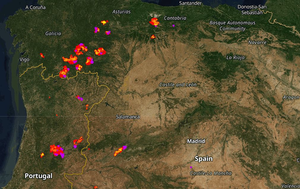 Global Wildfire Information System