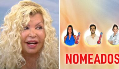 Kina e concorrentes nomeados do Big Brother Verão -semana 9