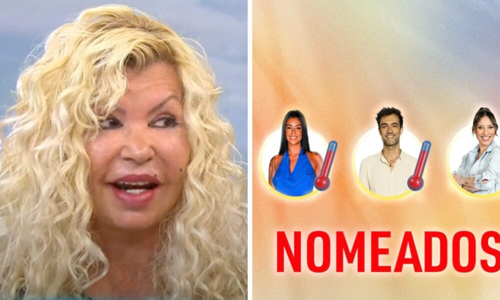 Kina e concorrentes nomeados do Big Brother Verão -semana 9