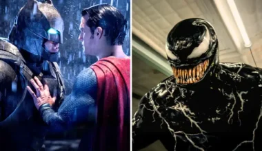 E se o Venom se fundisse com Superman e Batman? Artes mostram como seria e resultado impressiona