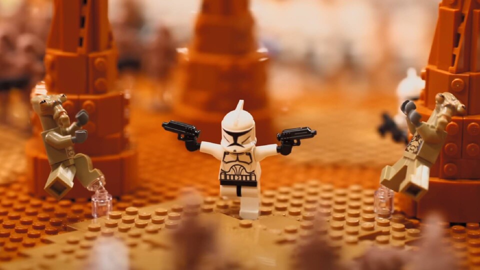 fã de LEGO constrói impressionante diorama de Star Wars