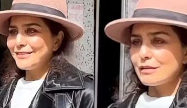 Letícia Sabatella é parada na rua por influenciador