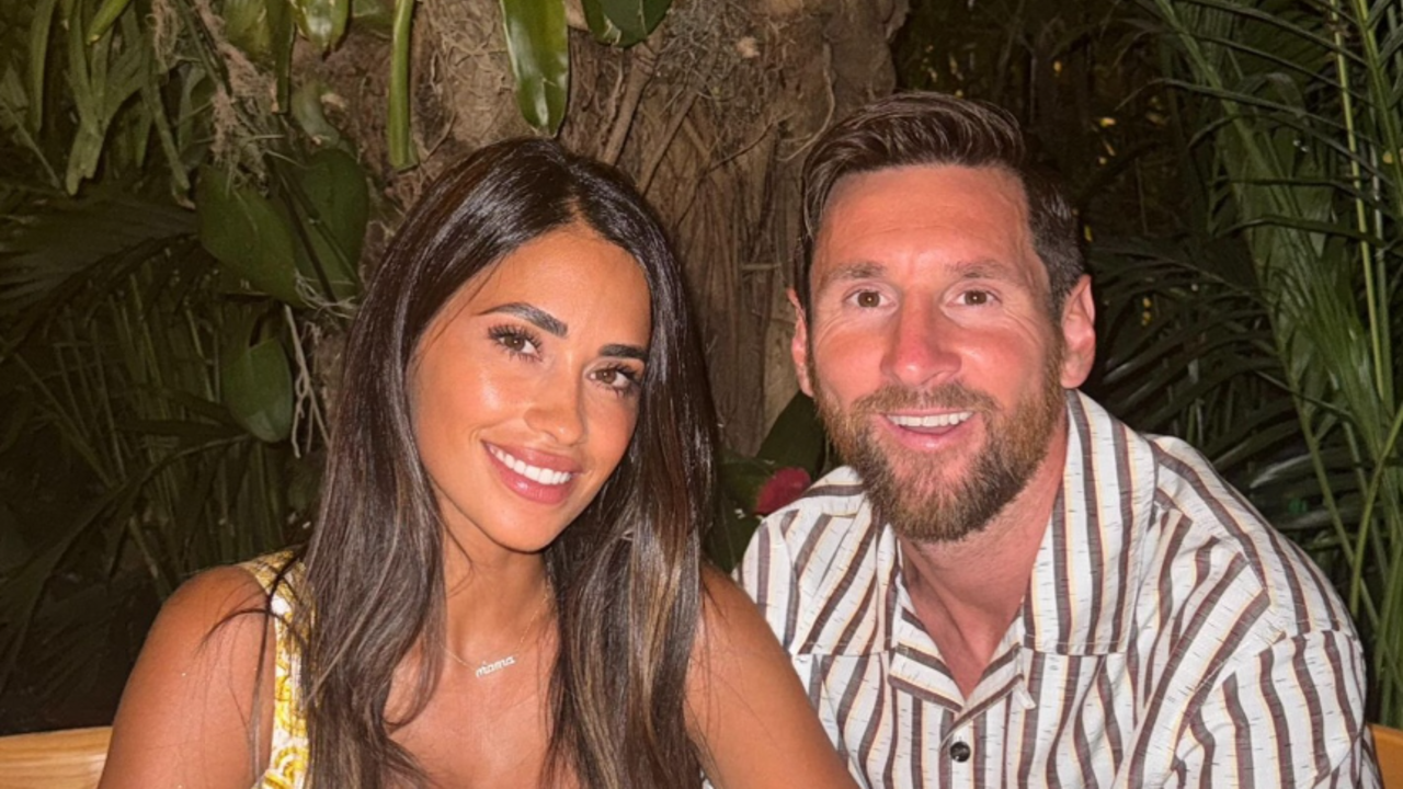 Menino Messi frequentava casa da prima do amigo só para ver sua futura esposa - Lance