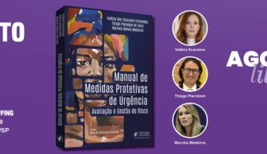 É amanhã: Valéria Scarance lança novo livro que é referência em medidas protetivas de urgência