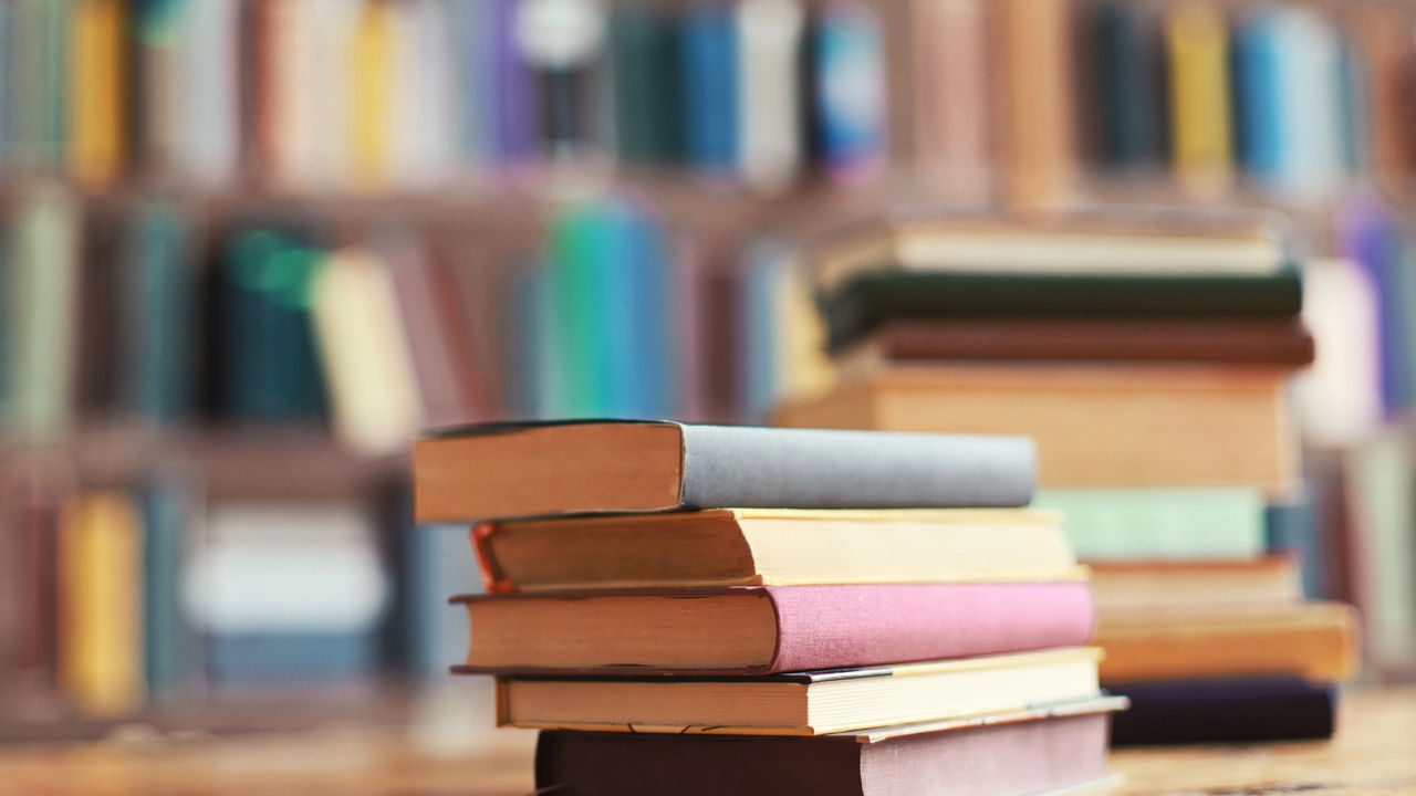 Reaproveite livros antigos como suporte para plantas e decoração