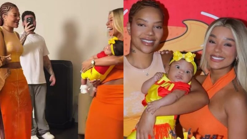 Ludmilla se emociona com tema do mesversário da filha: 'Surpresa linda'