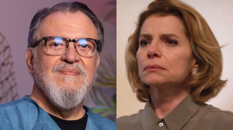Luís Melo e Débora Bloch são Bartolomeu e Odete Roitman em 'Vale Tudo'