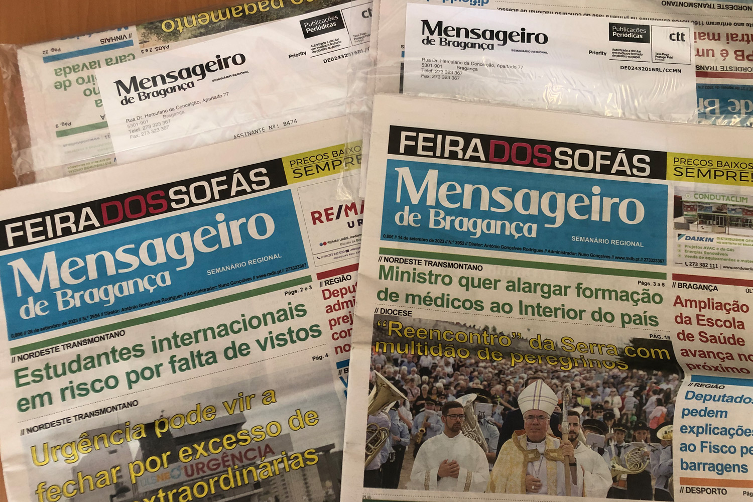 Jornal ‘Mensageiro de Bragança’ lança livro «25 de Abril no Nordeste Transmontano – A História nunca contada» – Agência ECCLESIA