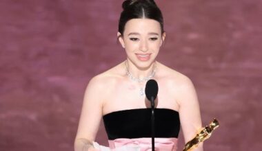 Mikey Madison levou a estatueta de Melhor atriz por sua atuação em "Anora"
