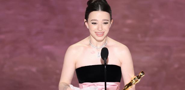 Mikey Madison levou a estatueta de Melhor atriz por sua atuação em "Anora"