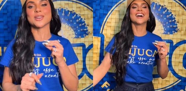 Mileide Mihaile é anunciada como rainha de bateria da Unidos da Tijuca