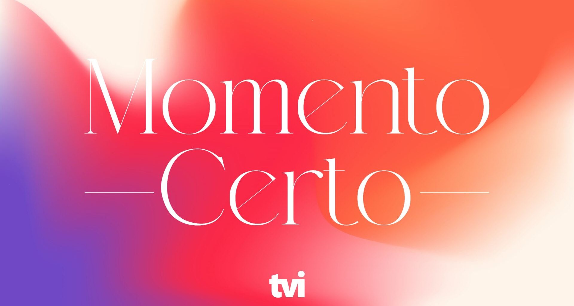 Momento Certo estreia em outubro
