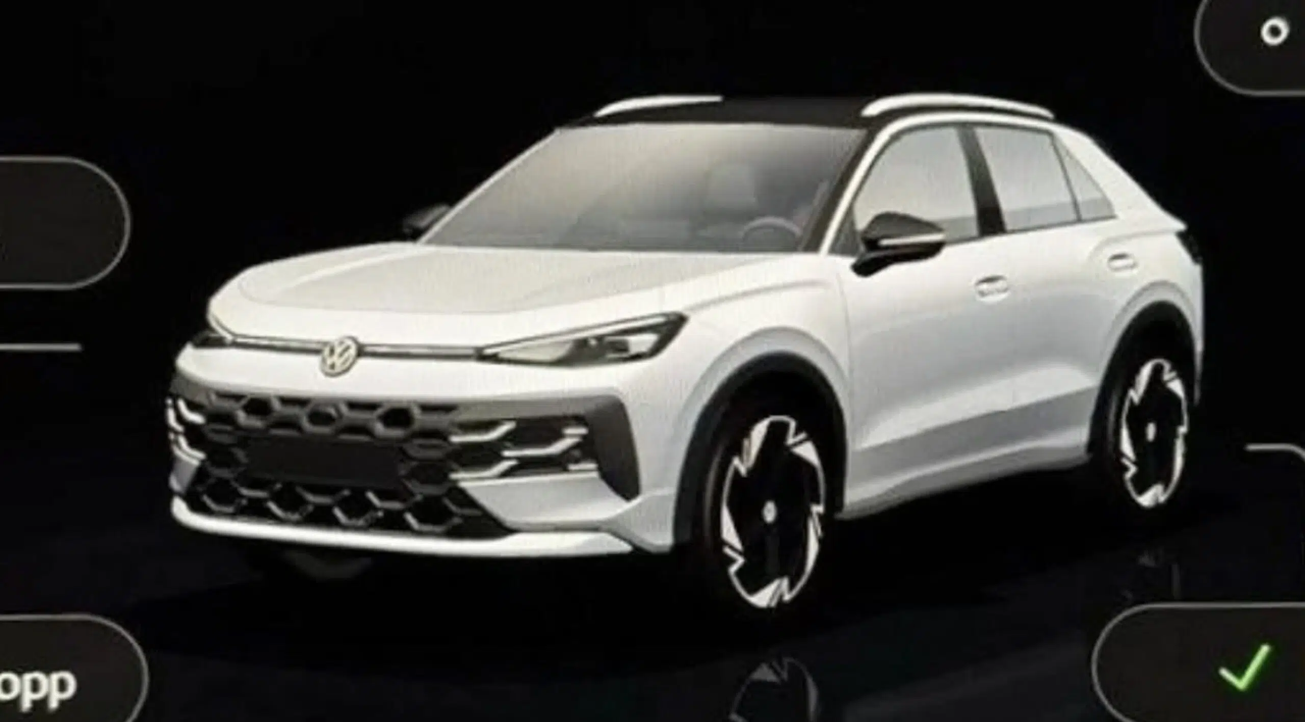 renderização Volkswagen T-Roc