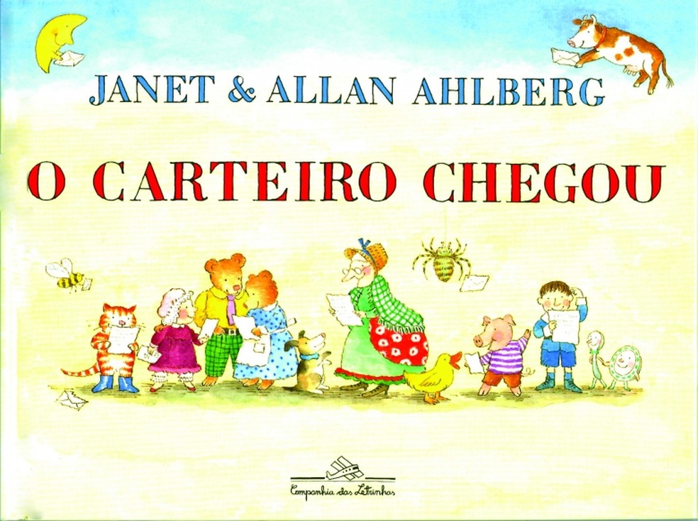 'O carteiro chegou', livro de Allan Ahlberg com ilustrações de Janet Ahlberg — Foto: Divulgação/Cia das Letras
