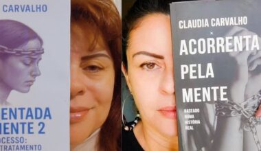 “Acorrentada pela Mente” ganha versão eBook: obra de Claudia Carvalho expõe traumas vividos em silêncio por décadas | Jornal Espírito Santo Notícias