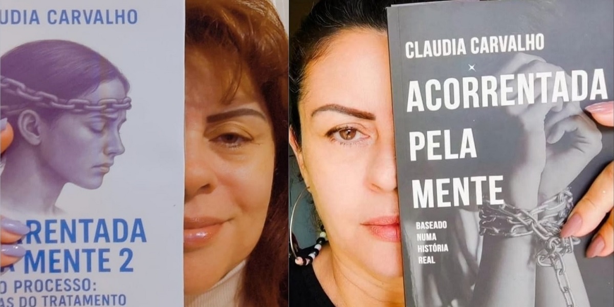 “Acorrentada pela Mente” ganha versão eBook: obra de Claudia Carvalho expõe traumas vividos em silêncio por décadas | Jornal Espírito Santo Notícias